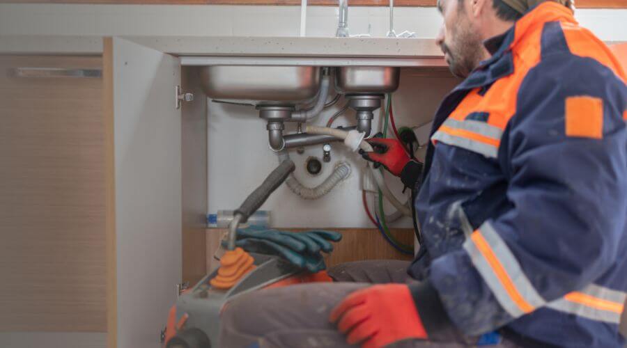 Slab Leak Detection in Cabin Creek, WV